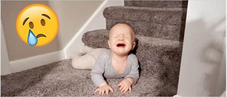 Toddler fell down stairs